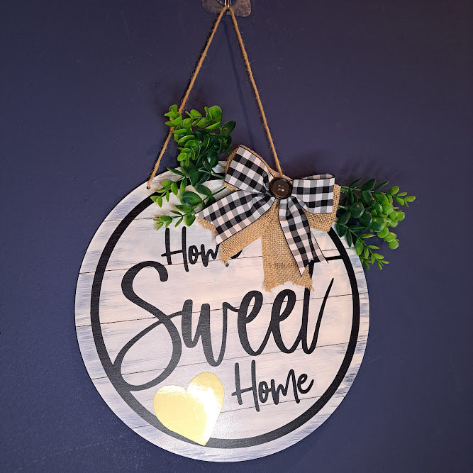 Home Sweet Home - Black and Gold